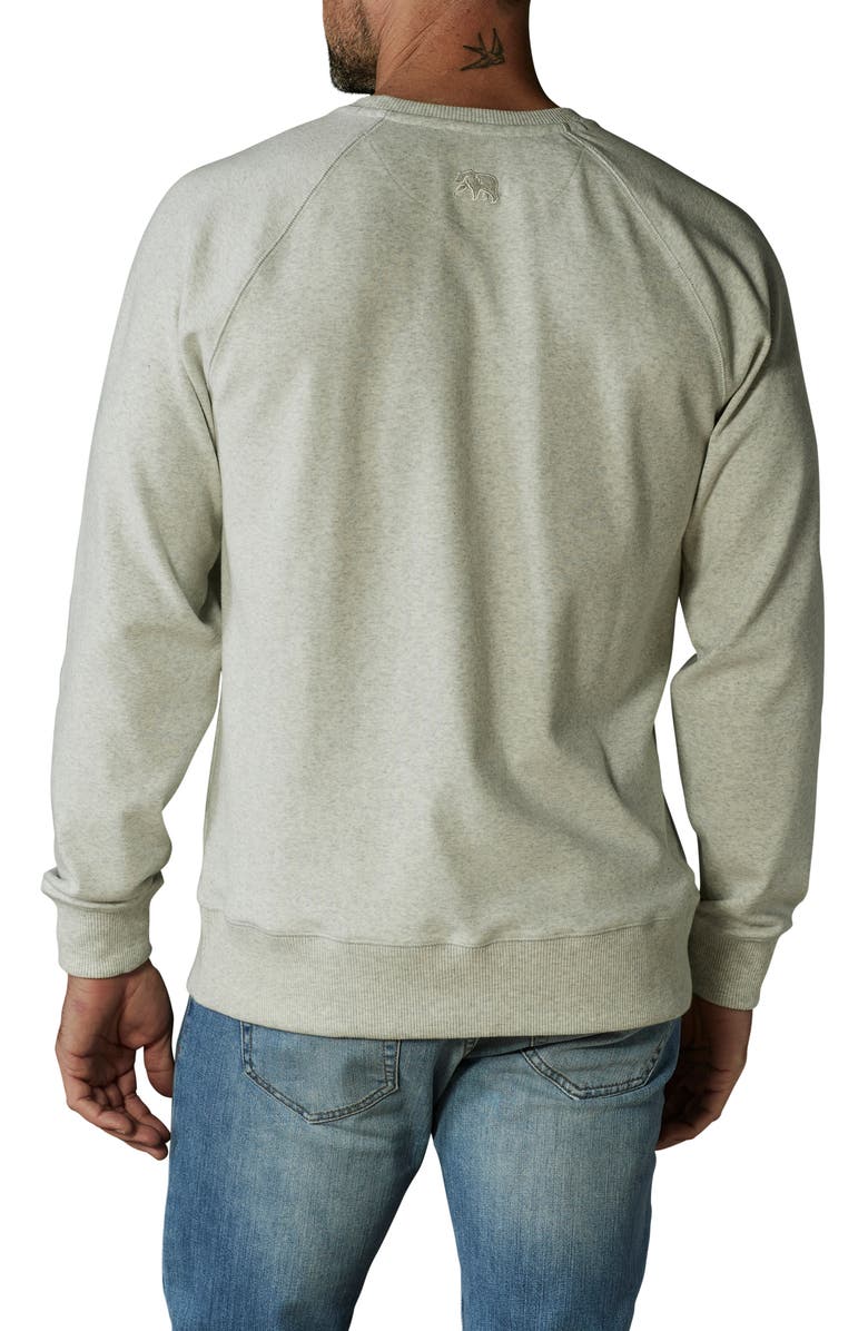 The Normal Brand Puremeso Everyday Crewneck Sweatshirt, Alternate, color, Stone