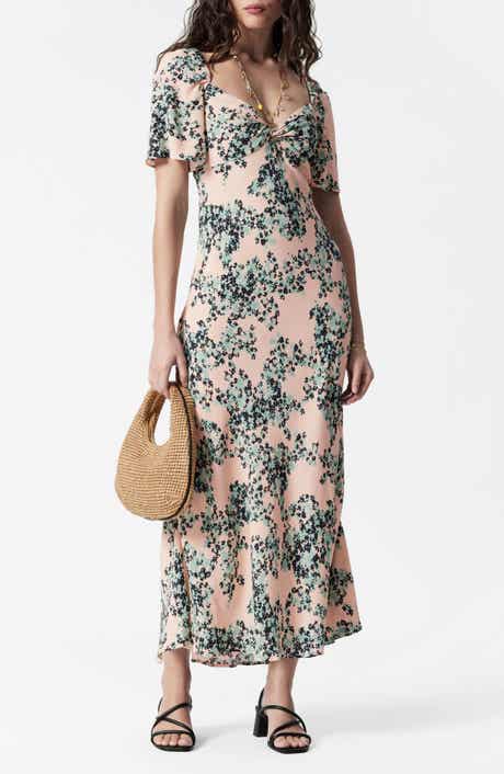 & Other Stories Floral Print Maxi Dress