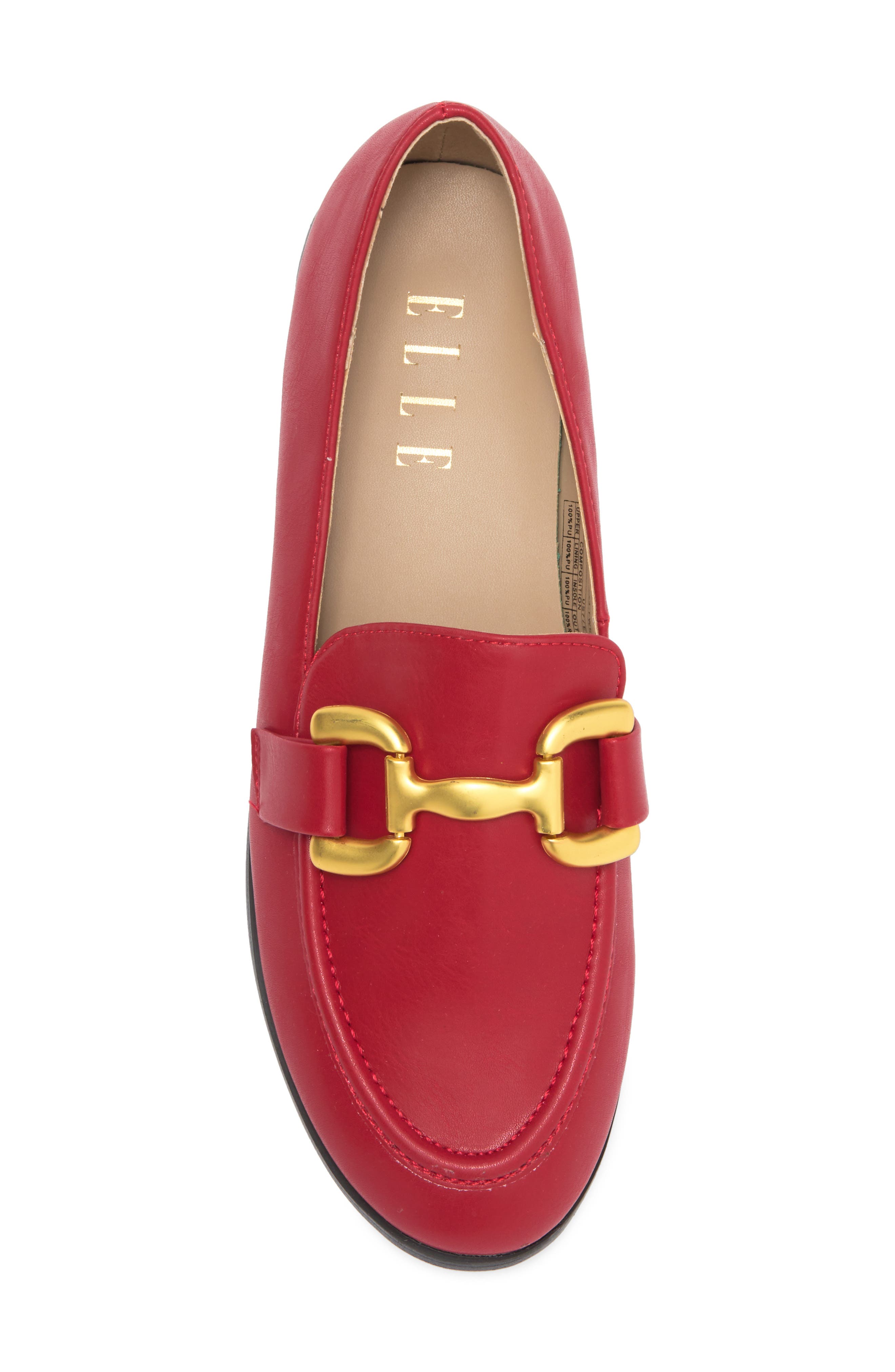 ELLE Georgina Buckle Loafer, Alternate, color, Red