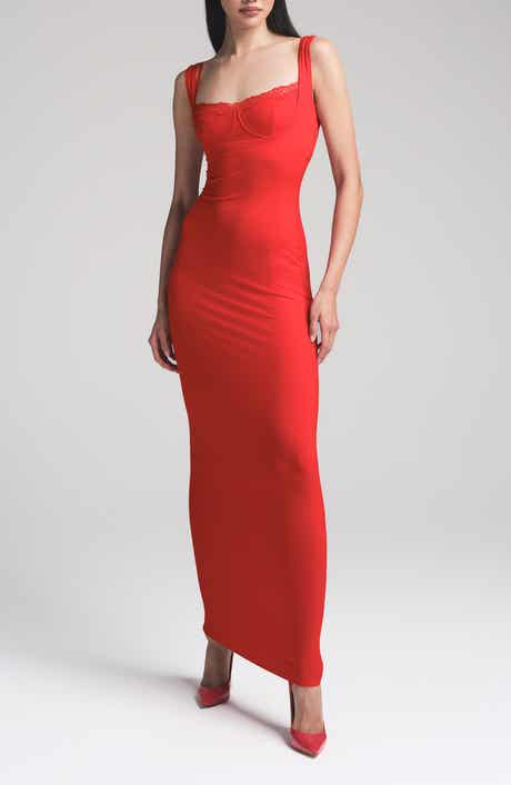 SKIMS Soft Lounge Lace Tank Dress