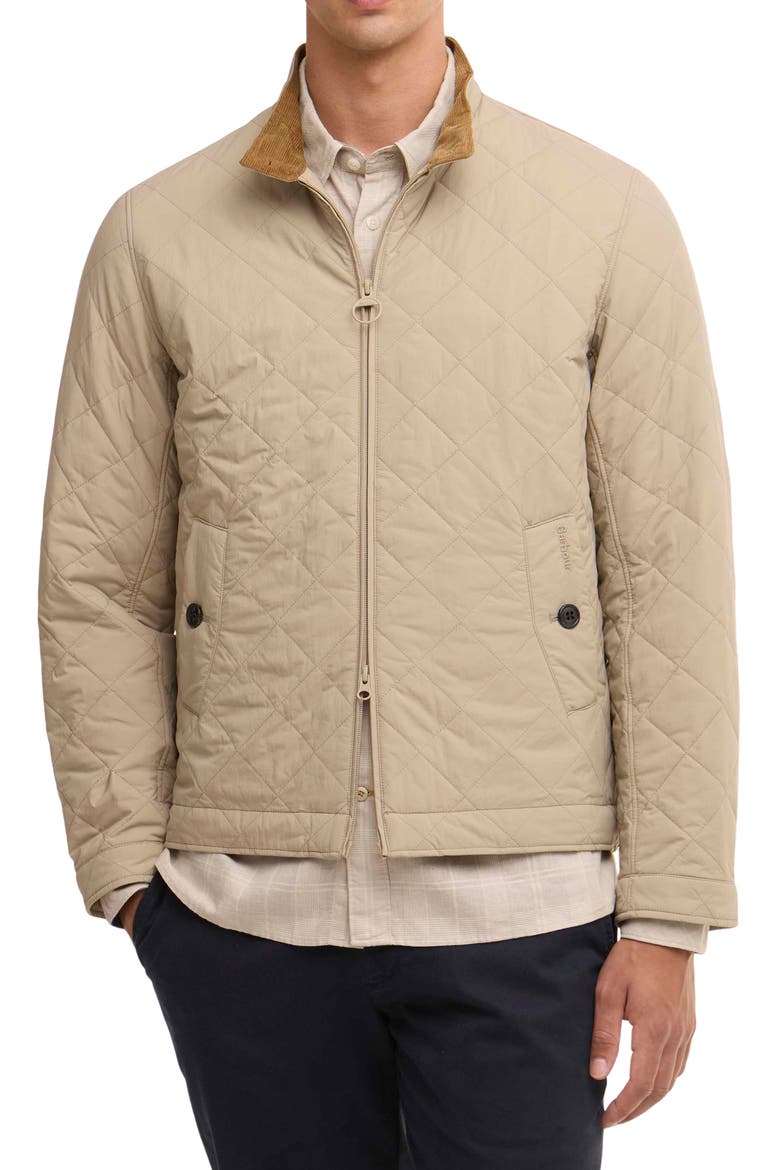 Tyneside Quilted Jacket, Main, color, WASHED STONE