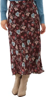 Karen Kane Bias Cut Midi Skirt