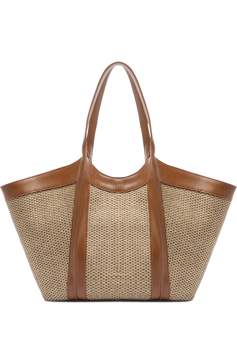 Arezzo Large Liana Shopper Bag, Alternate, color, Soul Natural/ Natural