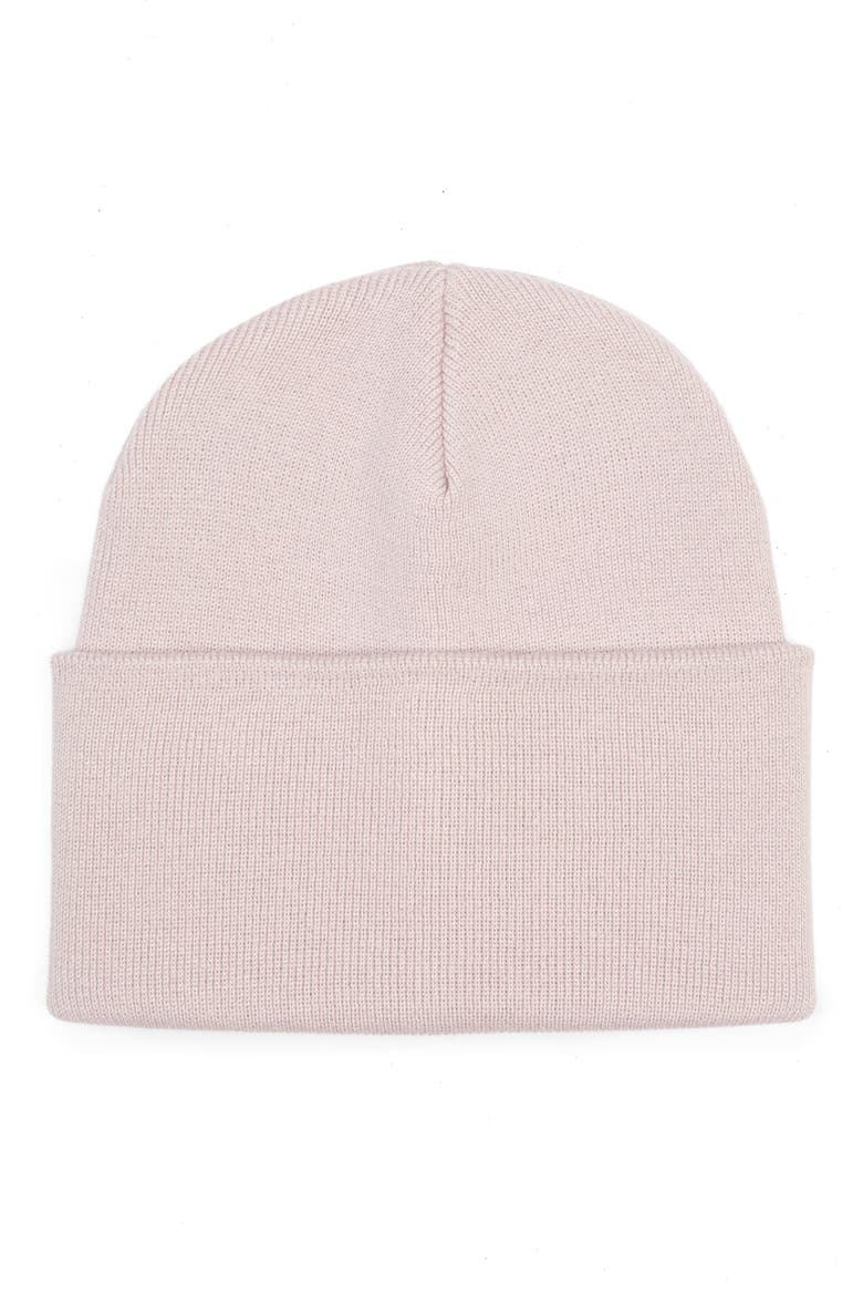 Knit Cuff Beanie, Alternate, color, PINK