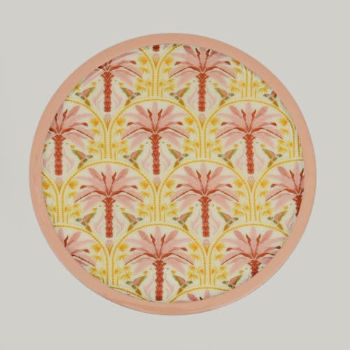 Mela Artisans Pink Summer Cakestand In Pink