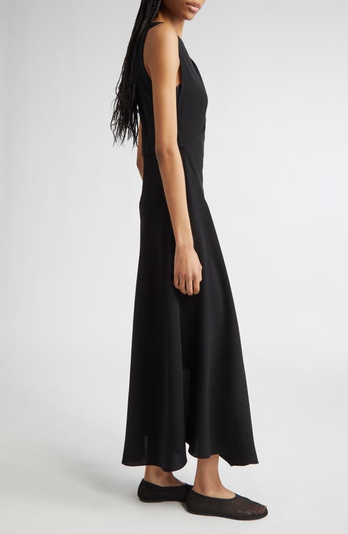 Lafayette 148 New York Asymmetric Finesse Crepe Dress