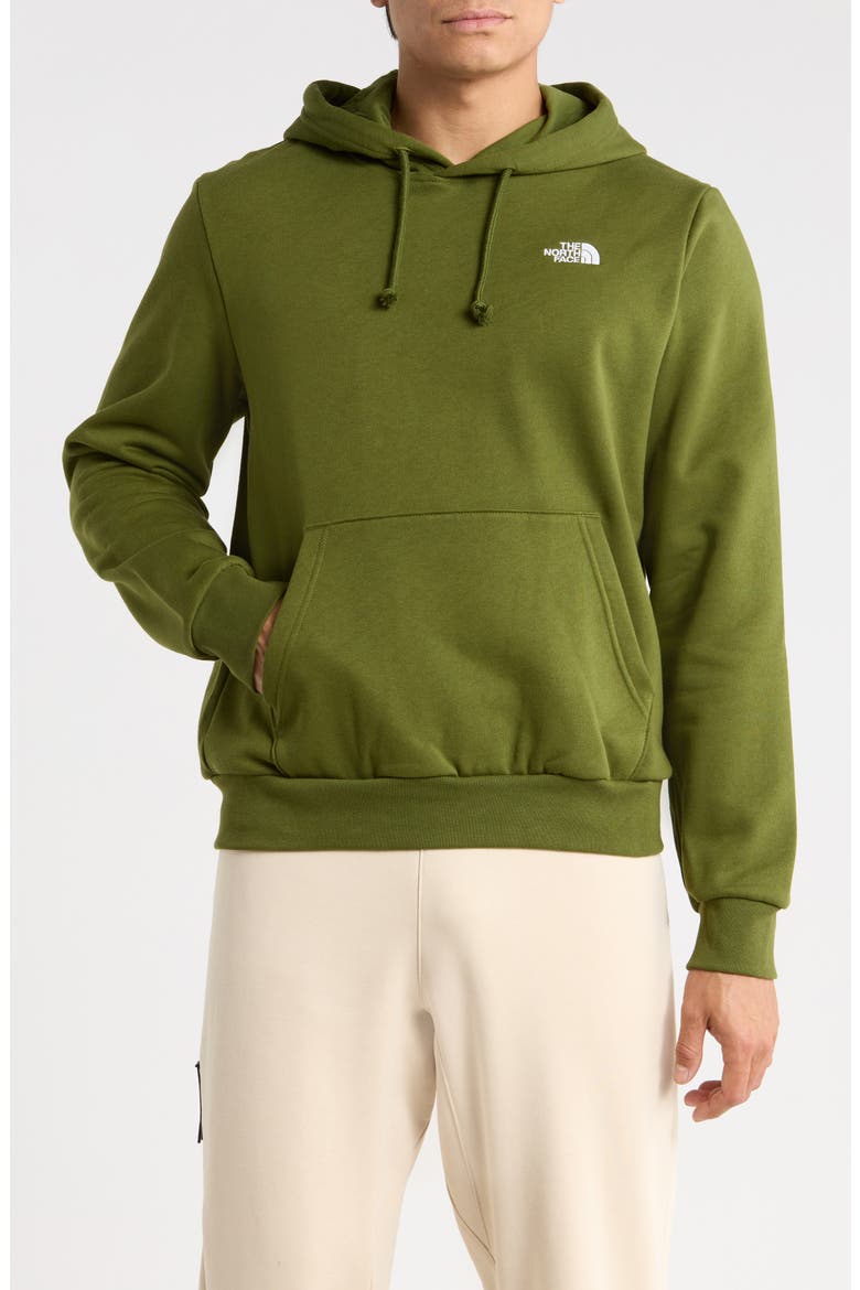 Evolution Simple Dome Regular Hoodie, Main, color, WOODLAND GREEN