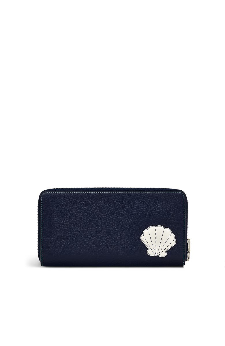 Radley Starfish And Seashells Large Zip Around Wallet, Alternate, color, Maldives