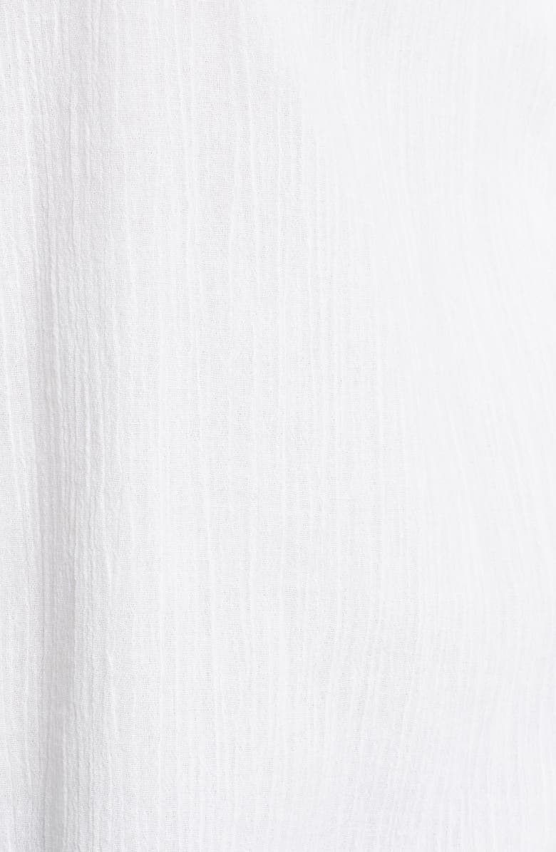 Joie Mitney Embroidered Detail Cotton Blouse, Alternate, color, 