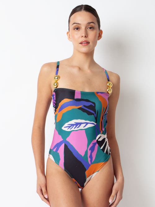 Villa Fresca Bella One-piece Swimsuit In Lush