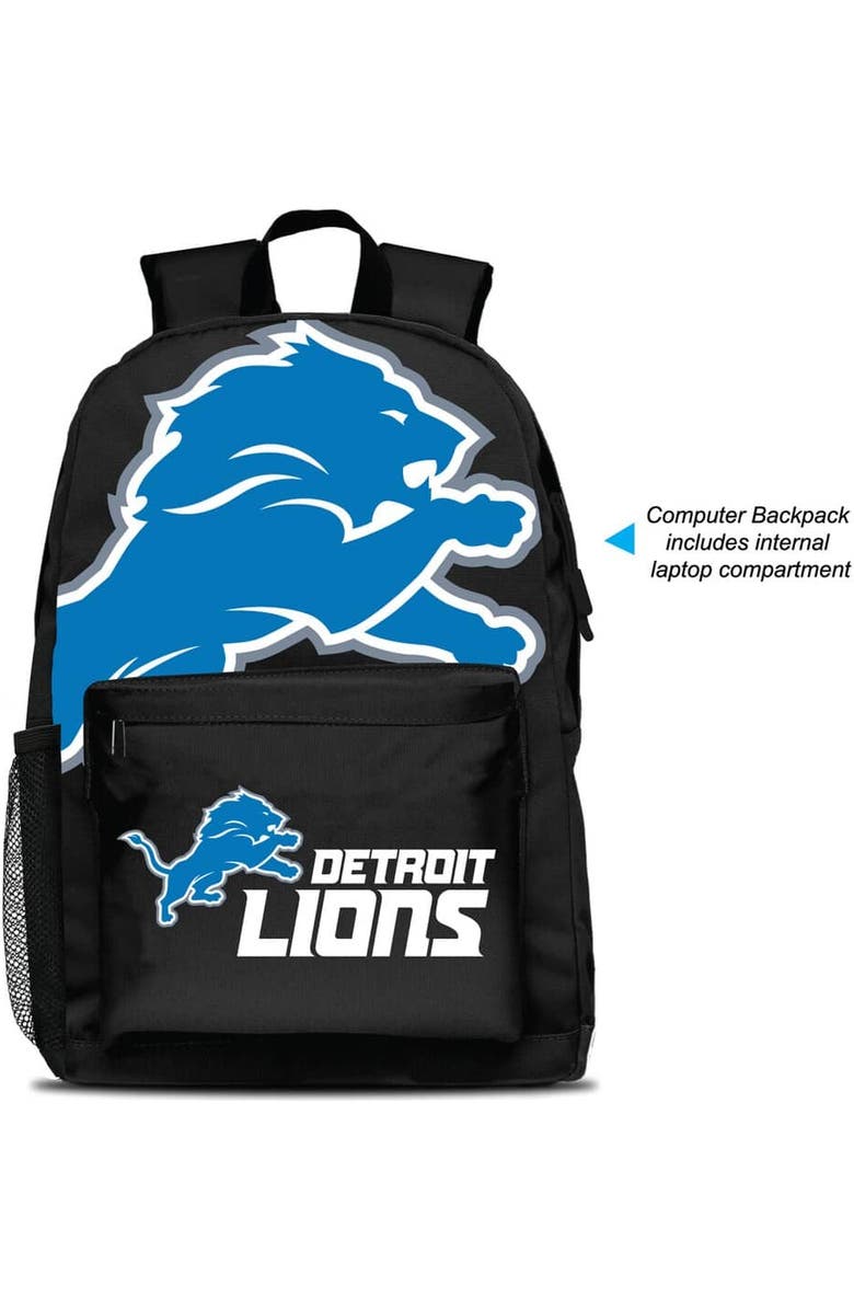 MOJO Detroit Lions MOJO Large Logo Fan Backpack, Main, color,