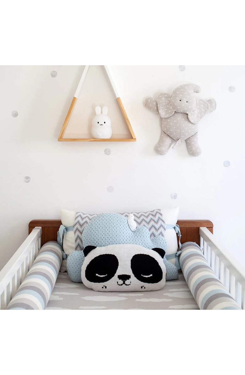 RIAN TRICOT Crib Side Protector Pillow Pair, Alternate, color, Light Blue