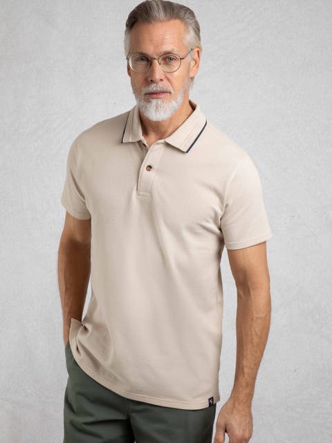 Powell Textured Polo Shirt