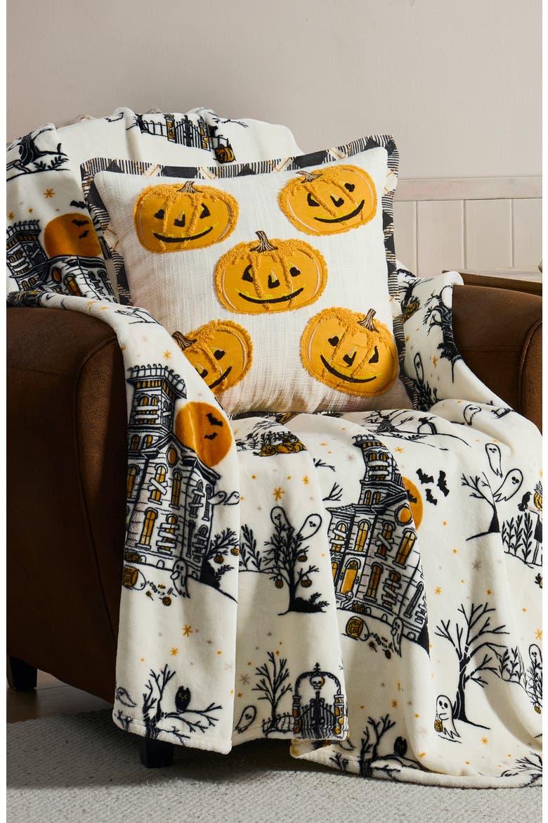 Farmhouse Throw Blanket, Alternate, color, NO COLOR