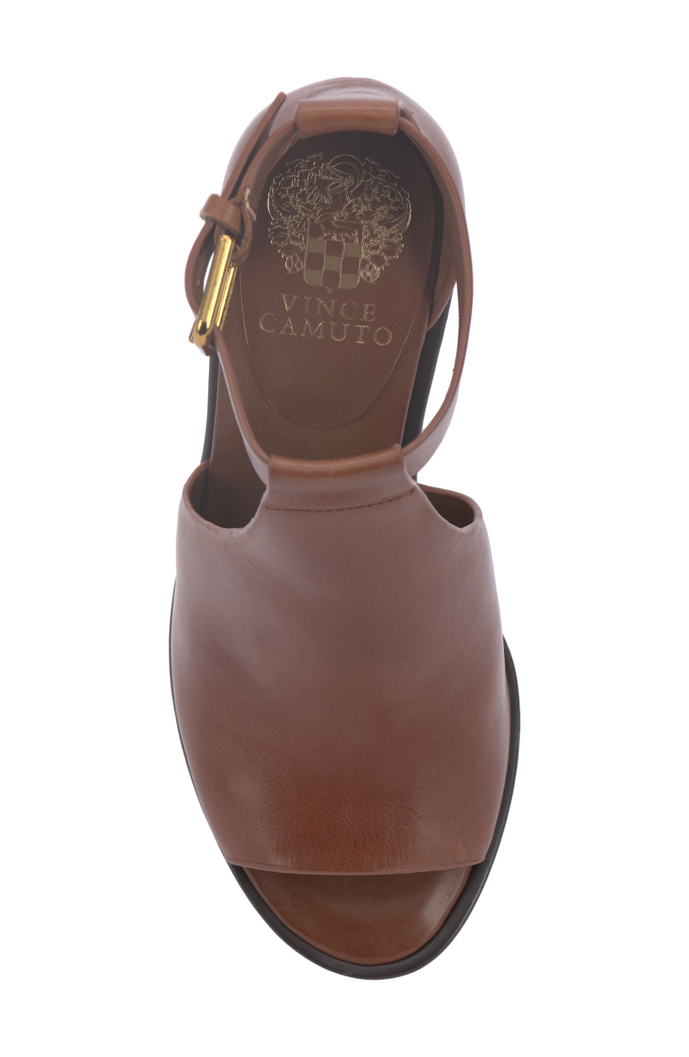 Vince Camuto Frasper Sandal, Alternate, color, Cocoa Biscuit
