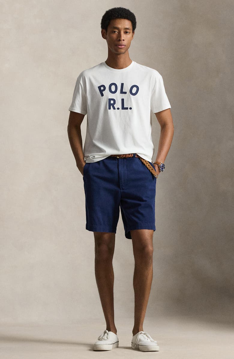 Polo Ralph Lauren Classic Fit Logo Appliqué Cotton T-Shirt, Alternate, color, White