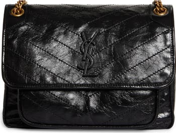 Saint Laurent Medium Niki Matelassé Leather Shoulder Bag