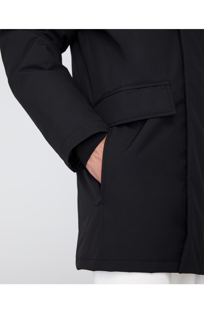 Quartz Co. CHAMPLAIN | Hooded Down Winter Jacket, Alternate, color,