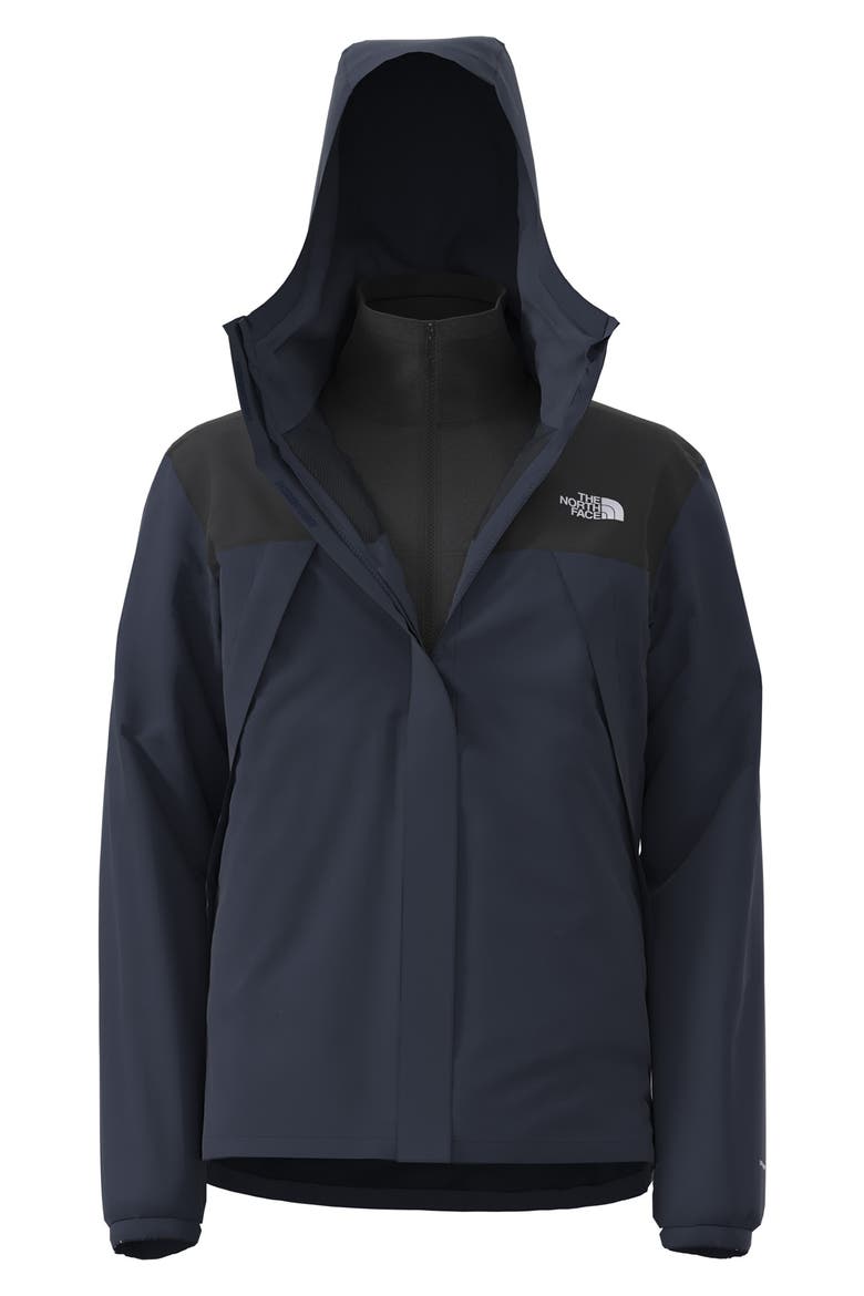 Antora Triclimate™ Jacket, Alternate, color, SUMMIT NAVY/ TNF BLACK