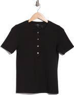 Theory Perry Rib Knit Henley