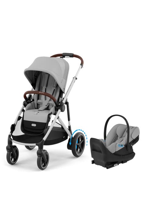 e-Gazelle S Stroller & Cloud G Pro Car Seat Travel System