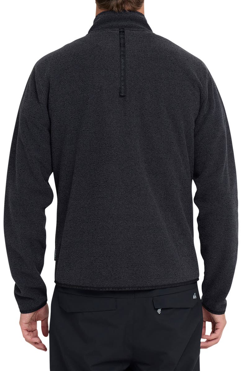 Quiksilver Aker Front Zip Jacket, Alternate, color, Black