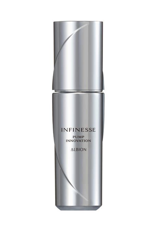 Albion Infinesse Pump Innovation In White