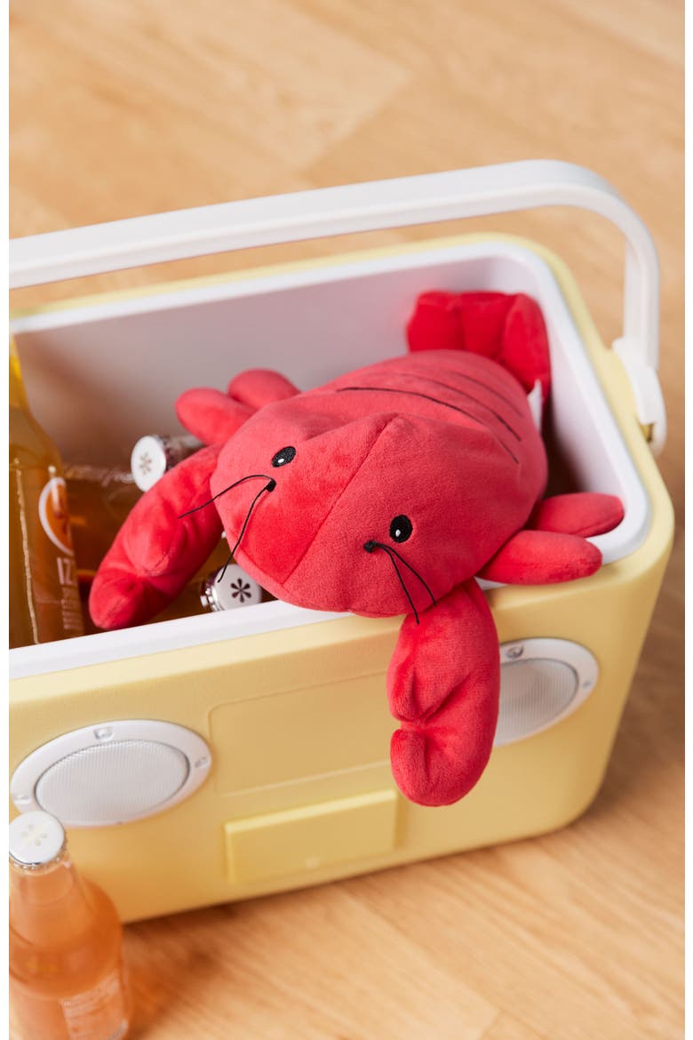 Lobster Plush Toy, Alternate, color, Dark Red