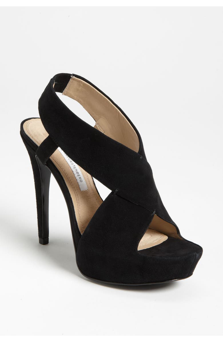 Diane von Furstenberg 'Zia' Platform Sandal, Main, color,