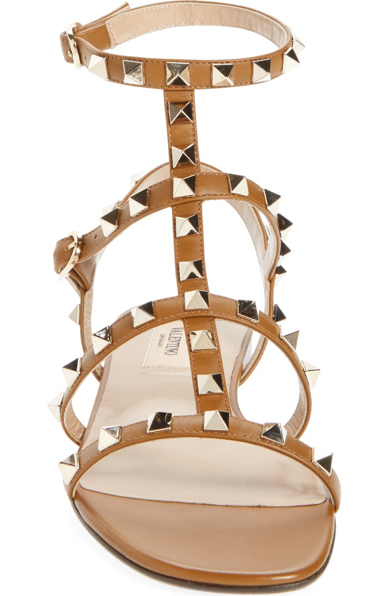 Valentino Garavani Rockstud Gladiator Sandal, Alternate, color,