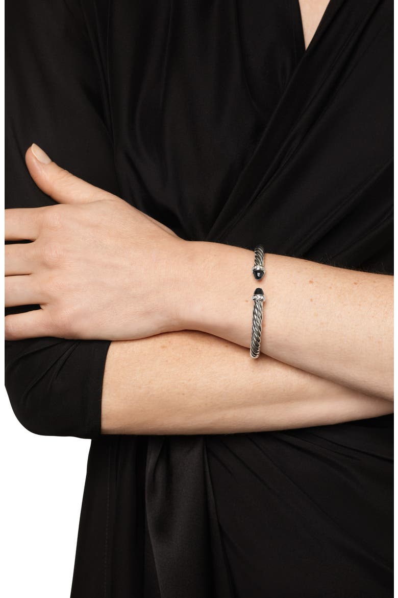 Cable Flex Bracelet, Alternate, color, BLACK ONYX