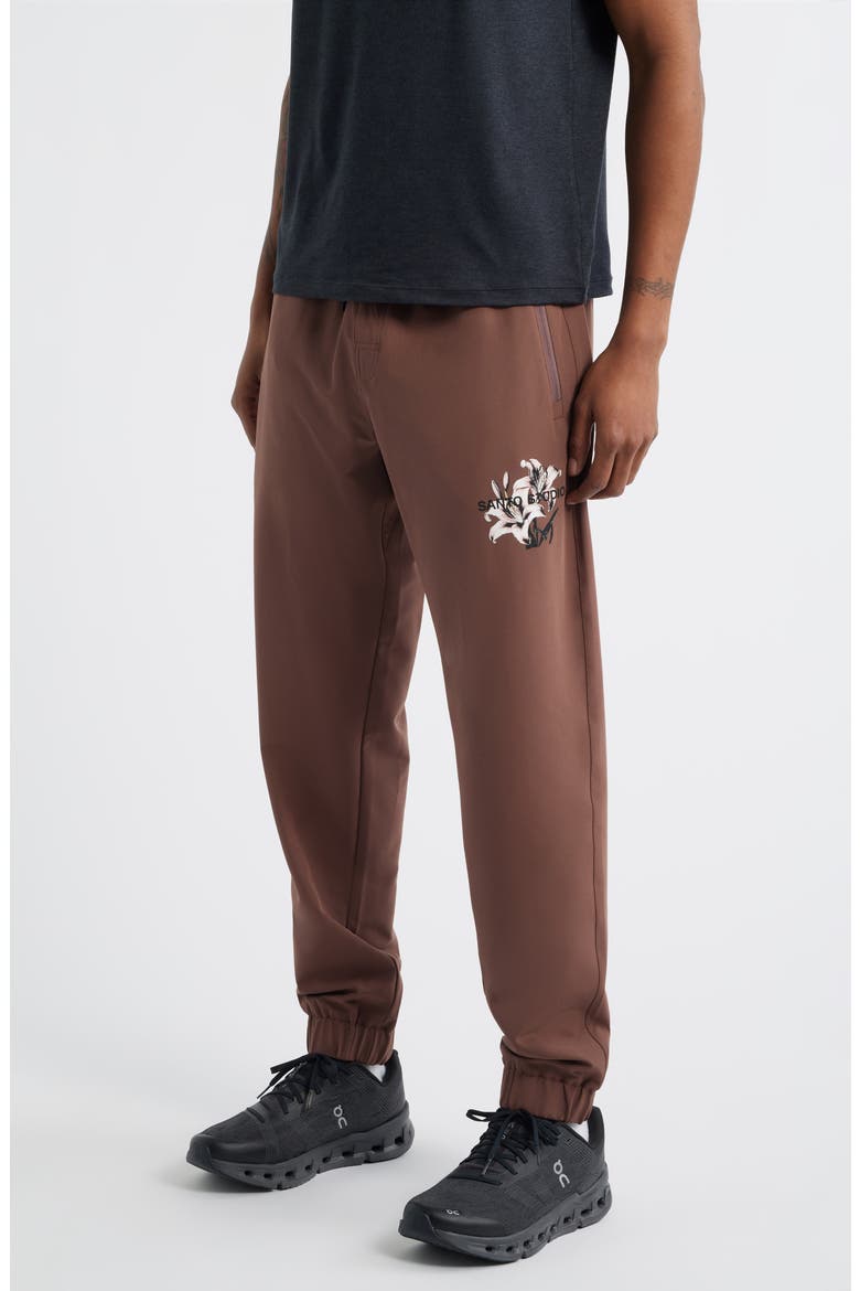 Hunter Lawrence Edition - Tempo Good Energy Tech Pants, Alternate, color, HOLY BROWN