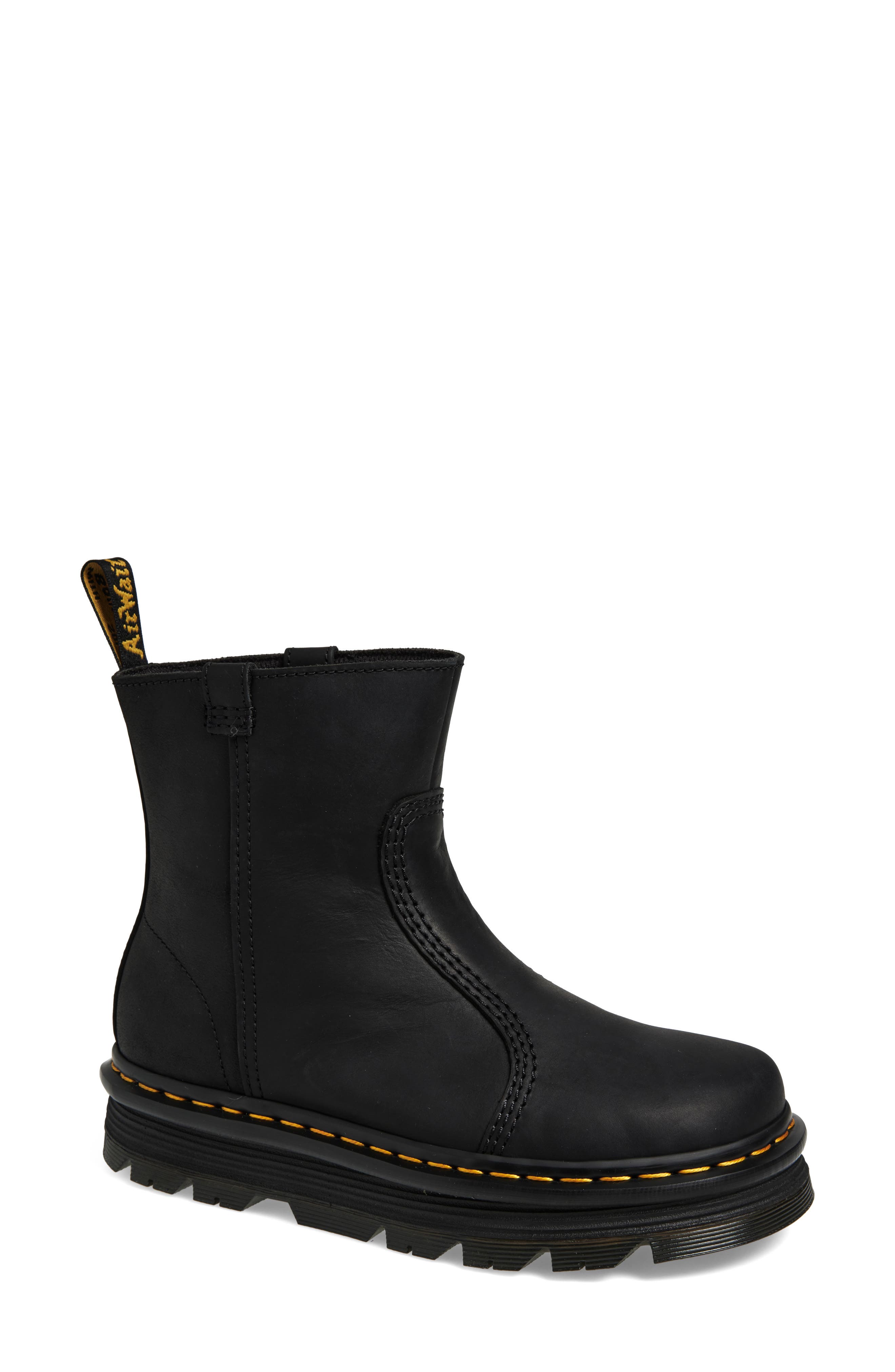 Dr.Martens レディースUS8 Dr. Martens Zebzag Rigger Boot (Women) | Nordstrom