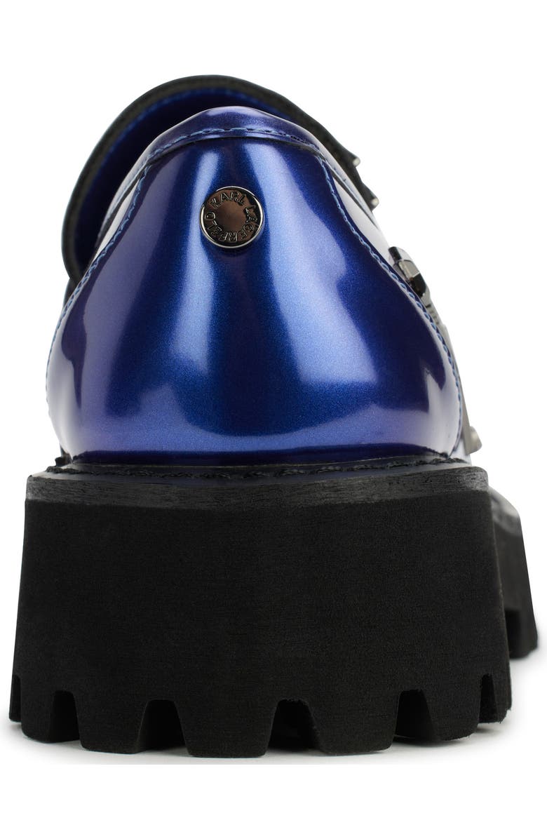 KARL LAGERFELD PARIS Gaston Rocker Lug Sole Loafer, Alternate, color,