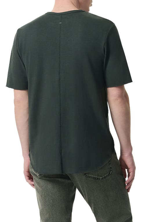 Rag & Bone Devin Hemp & Organic Cotton T-shirt In Dark Grey