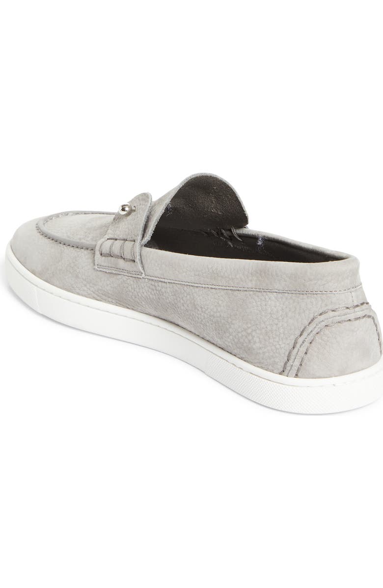 Christian Louboutin Chambeliboat Loafer, Alternate, color, Phantom Grey