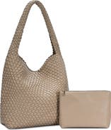 Antik Kraft Woven Hobo Bag with Pouch