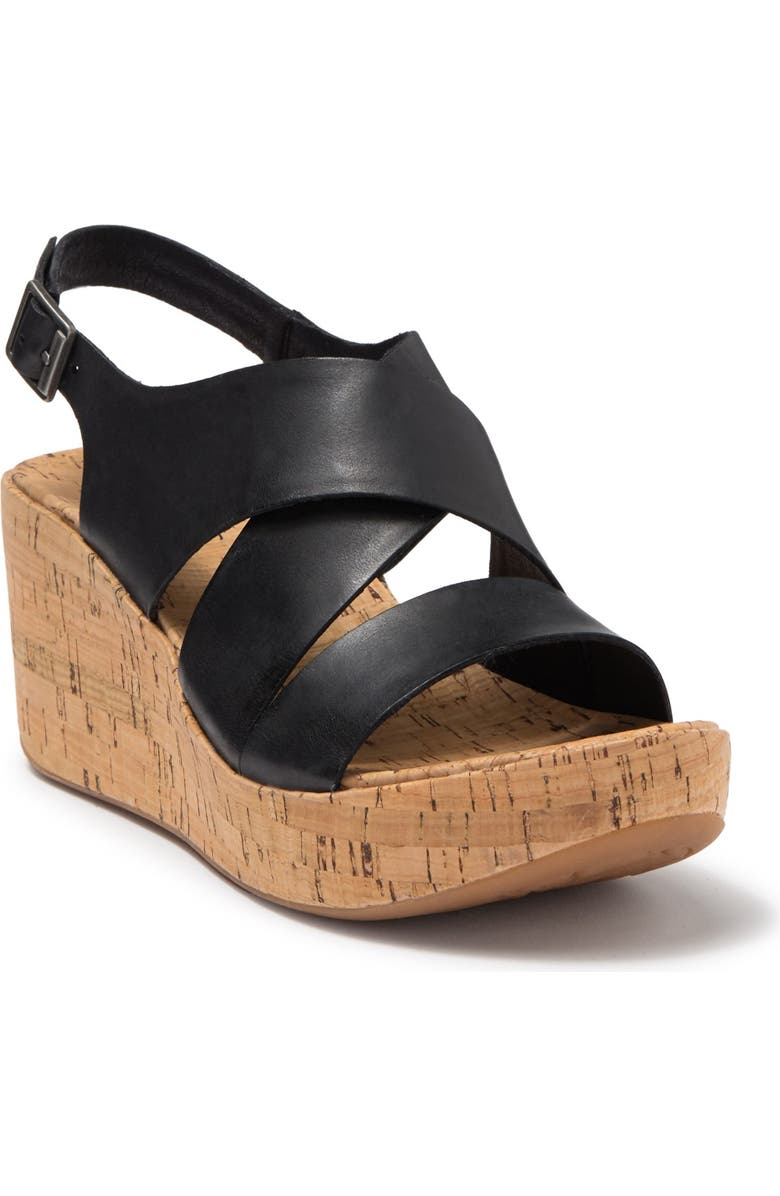 KORKS Adela Platform Wedge Sandal, Main, color,