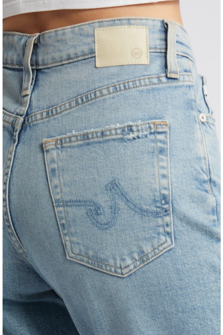 Rian High Waist Ankle Straight Leg Jeans, Alternate, color, ECLIPSED