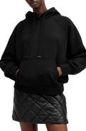 AllSaints Talon Underground Sequin Logo Hoodie
