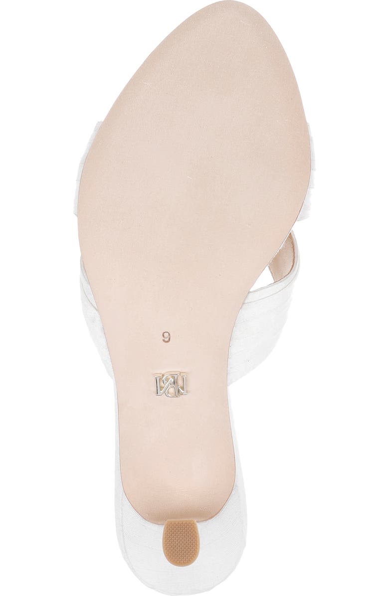 Badgley Mischka Collection Xania Sandal, Alternate, color, Ivory Silk