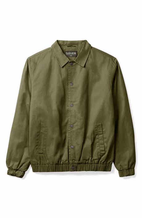 Noize Wiley Waxed Cotton Bomber Jacket