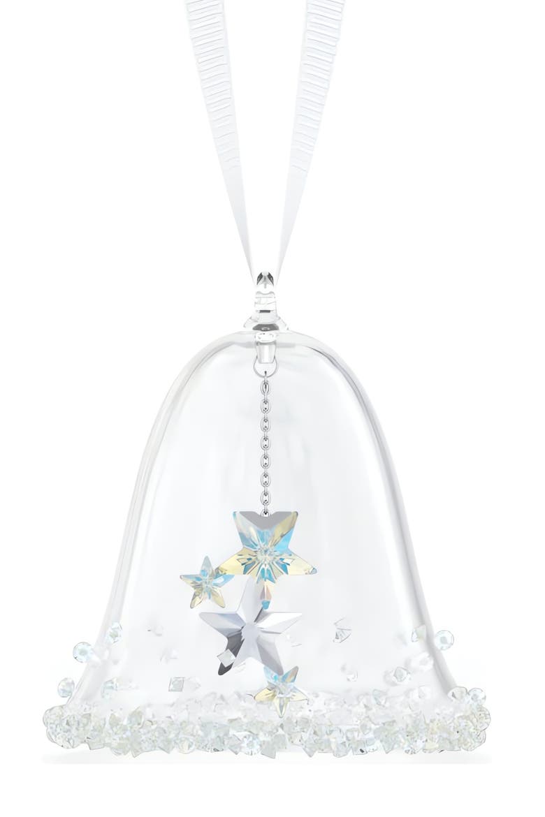 Holiday Magic Classic Bell Ornament, Alternate, color, CLEAR