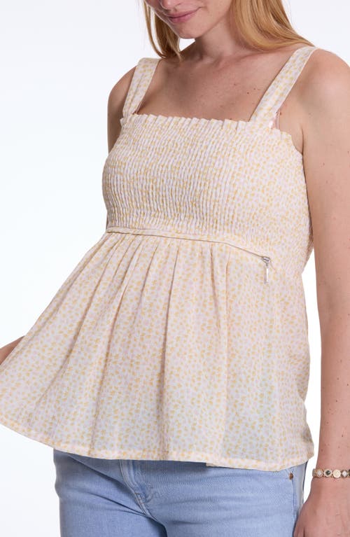 Cache Coeur Maternity And Nursing Top Ambre In Pink
