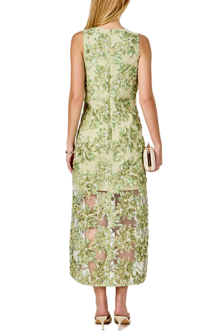Texture Sleeveless Maxi Dress, Alternate, color, SAGE