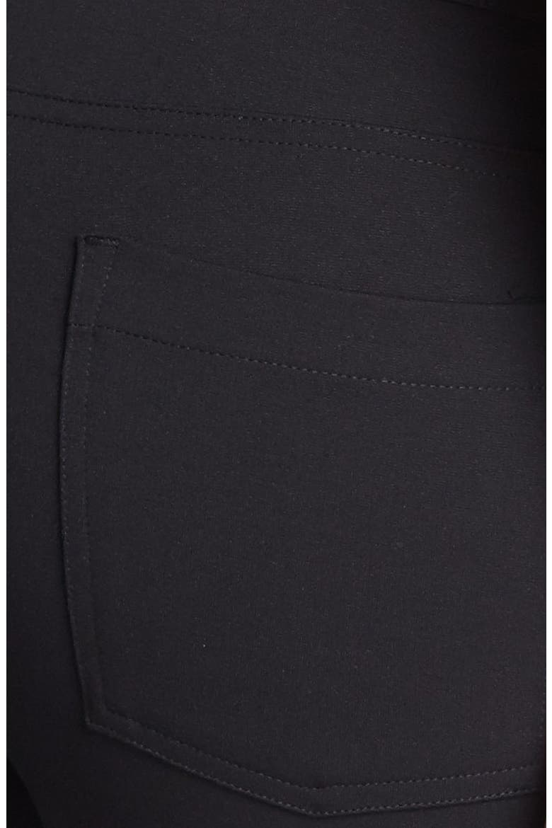 Slim Leg Stretch Pants, Alternate, color, BLACK