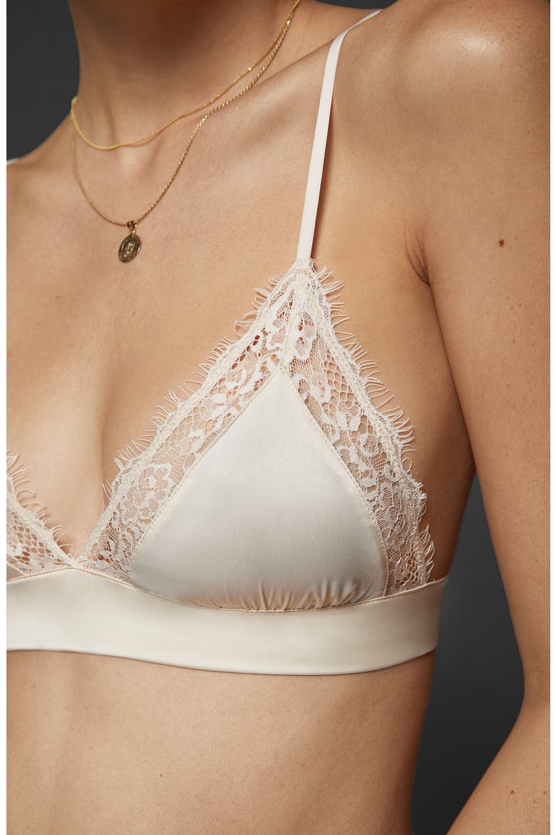 Winnie Bralette, Alternate, color, WHITE