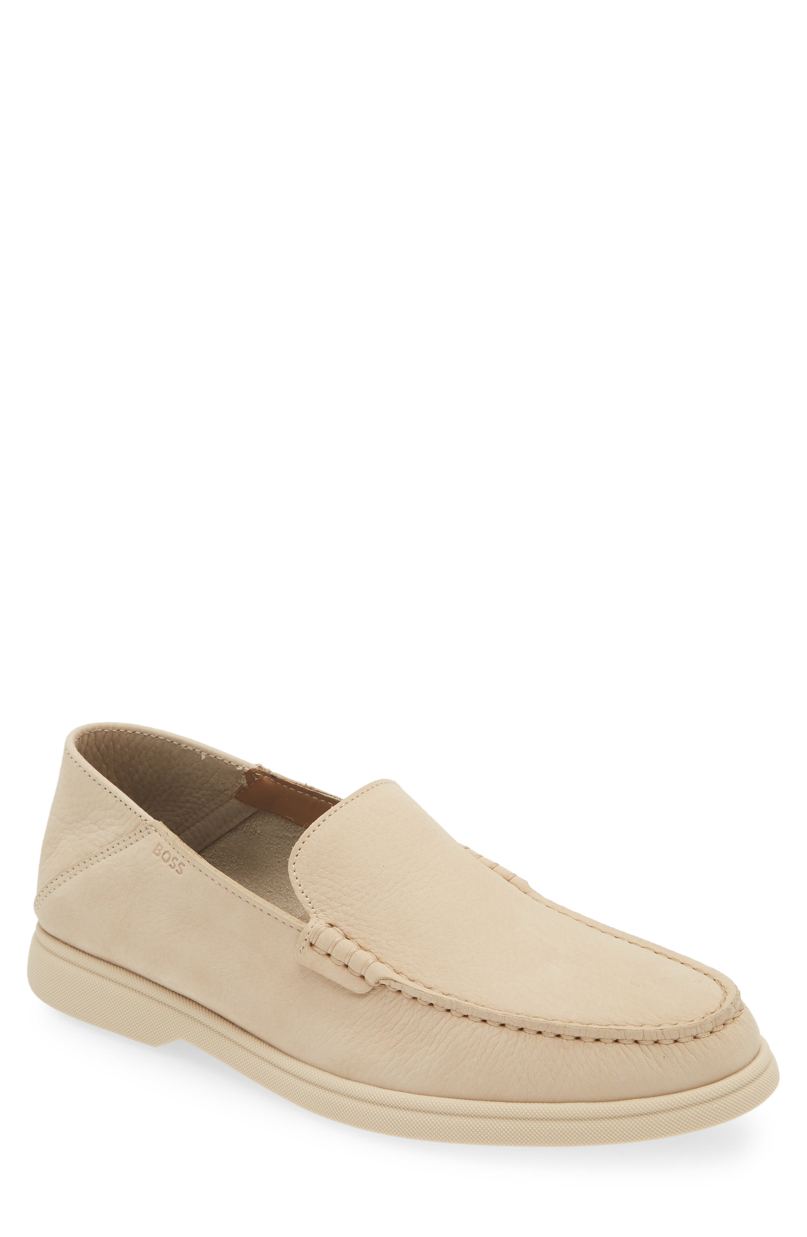 BOSS Sienne Moc Toe Loafer, Main, color, 