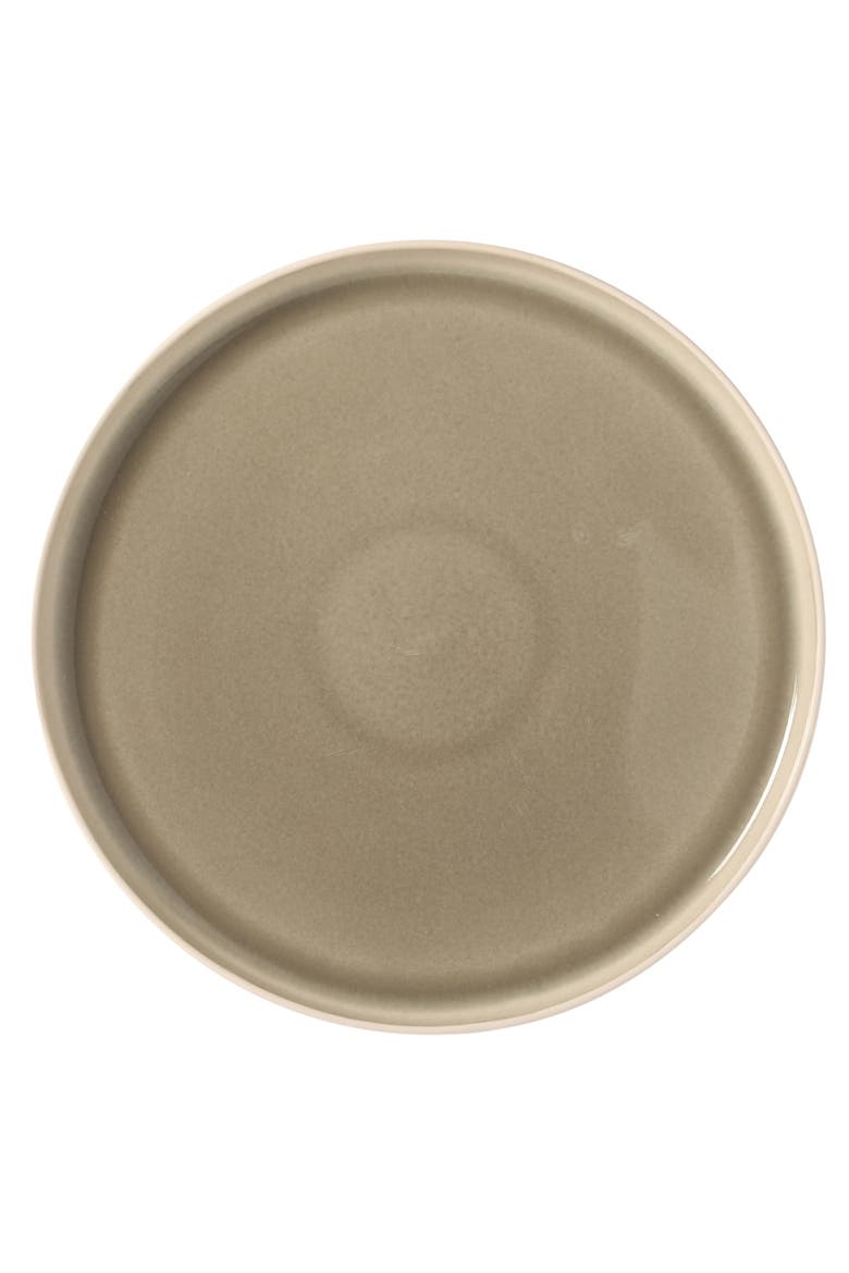 Tahoe Sunset 12-Piece Stoneware Plates and Bowls Dinnerware Set, Alternate, color, Grey