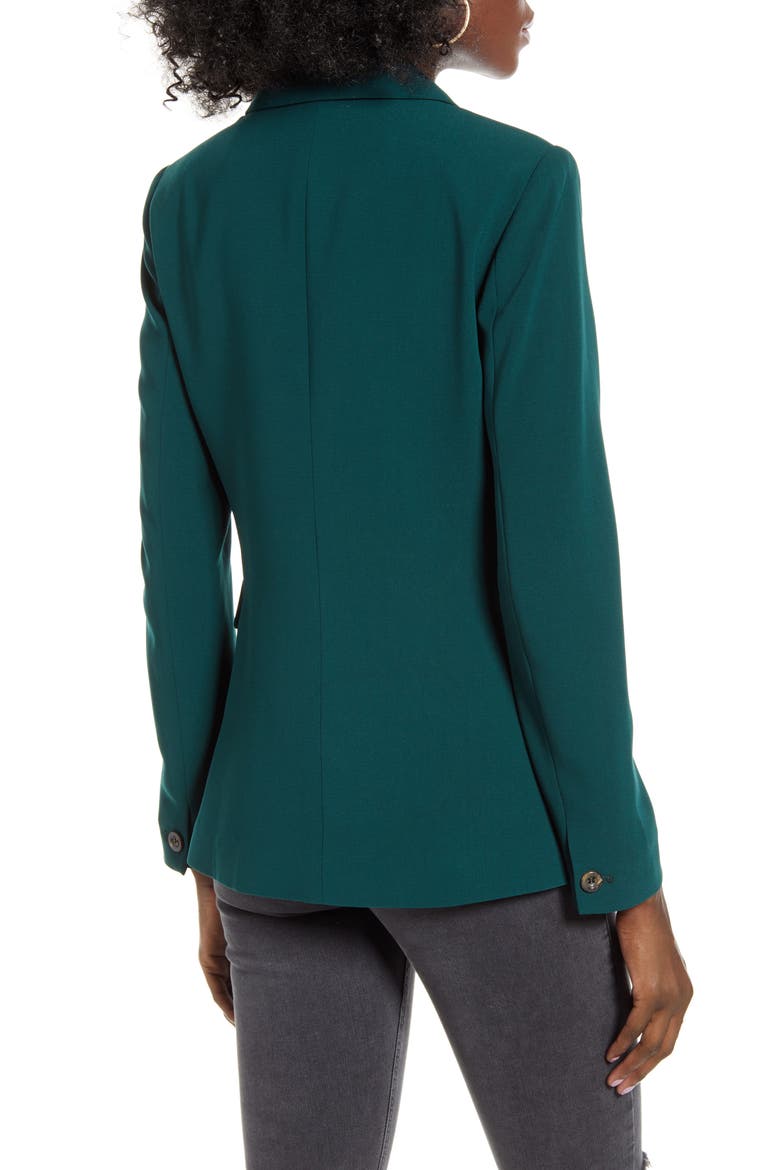 Single Button Blazer, Alternate, color, SYCAMORE